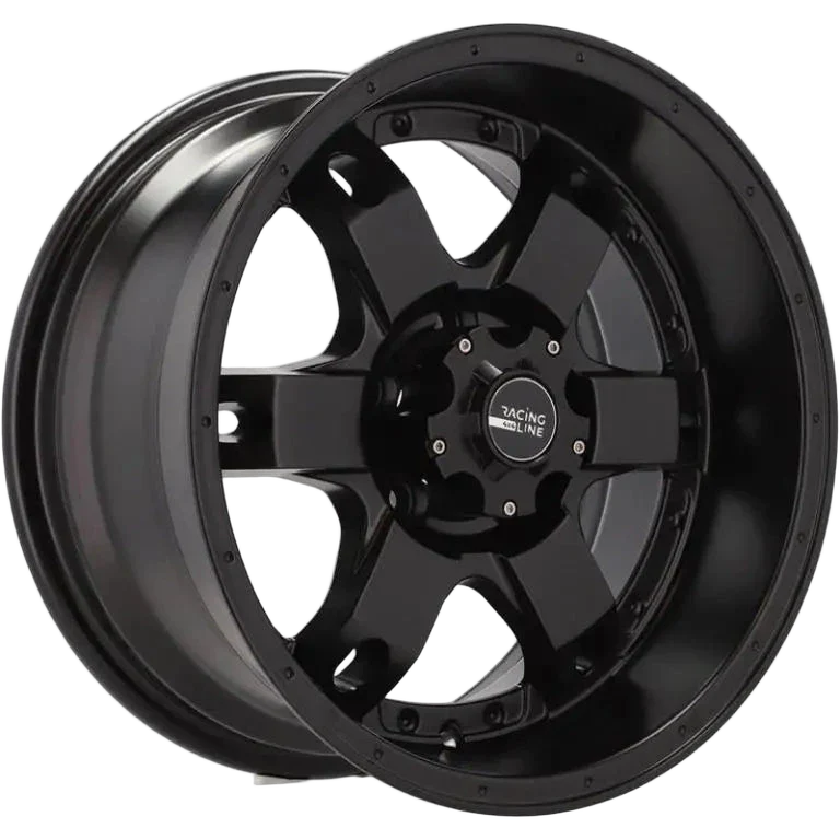 Alu kola pro Offroad BK749 8x16 5x114.3 ET-10 83.1 Black Half Matt | Wheelsup.cz