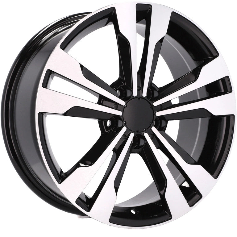 Alu kola pro Mercedes BK754 7.5x17 5x112 ET44 66.6 Black Polished | Wheelsup.cz