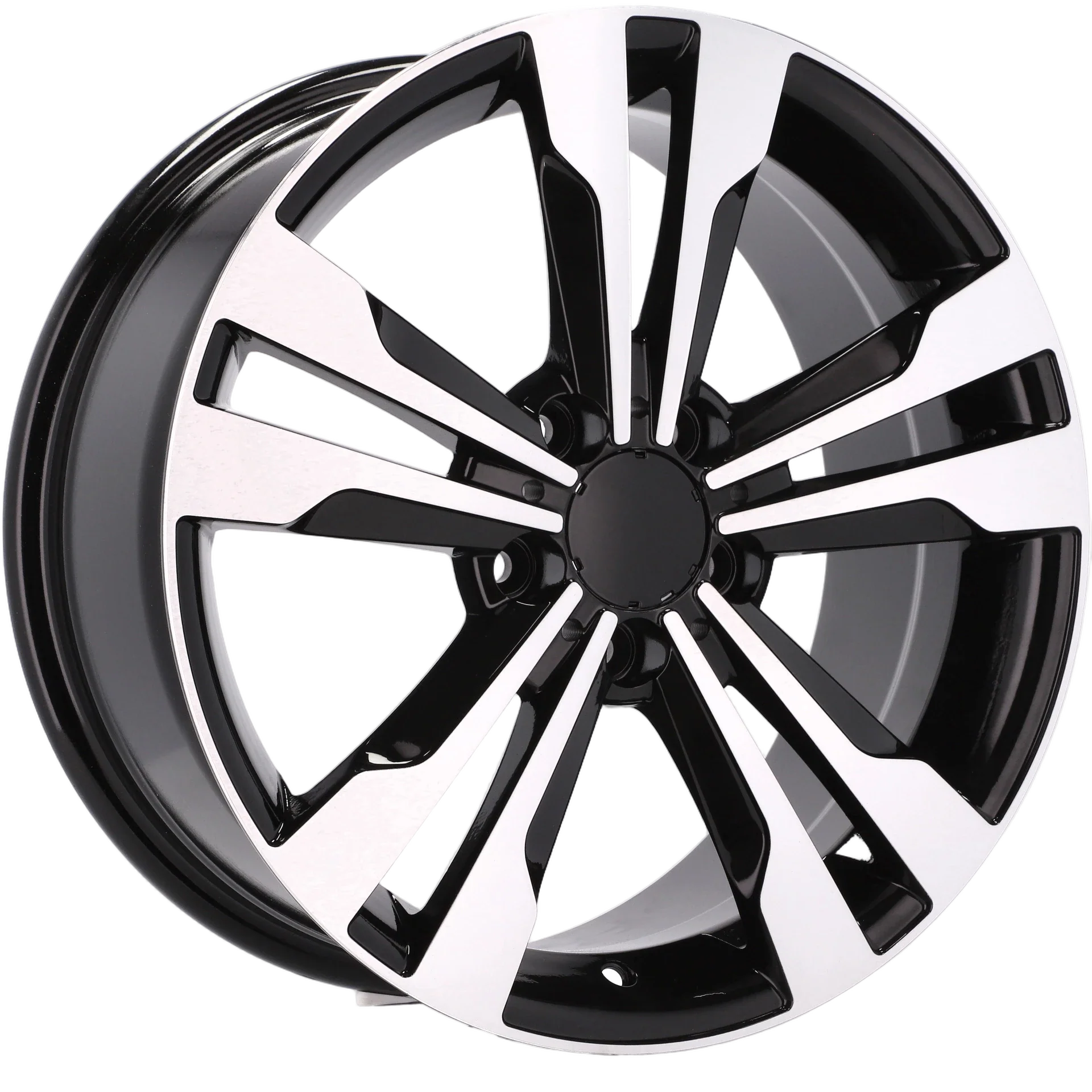 Alu kola pro Mercedes BK754 7.5x17 5x112 ET44 66.6 Black Polished | Wheelsup.cz