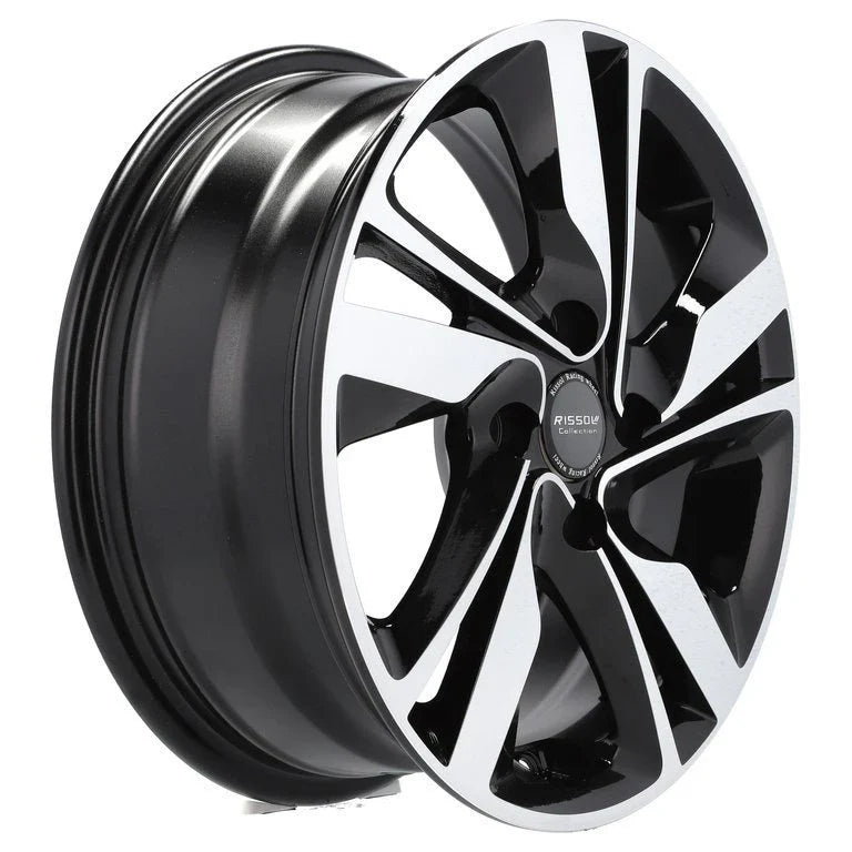 Alu kola pro Hyundai BK813 6x16 4x100 ET50 Black Polished | Wheelsup.cz