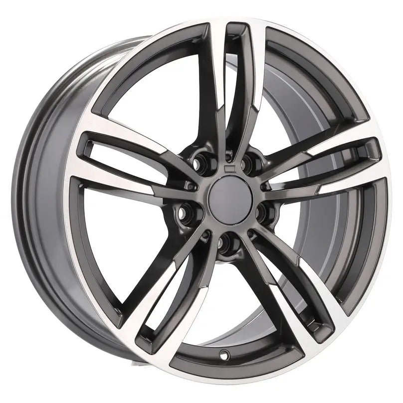 Alu kola pro BMW BK855 7x16 5x120 ET40 72.6 Grey Polished