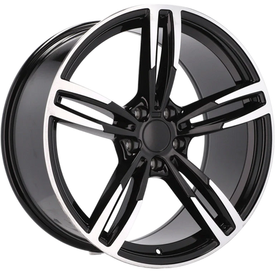 Alu kola pro BMW BK855 8x18 5x120 ET40 72.6 Black Polished | Wheelsup.cz