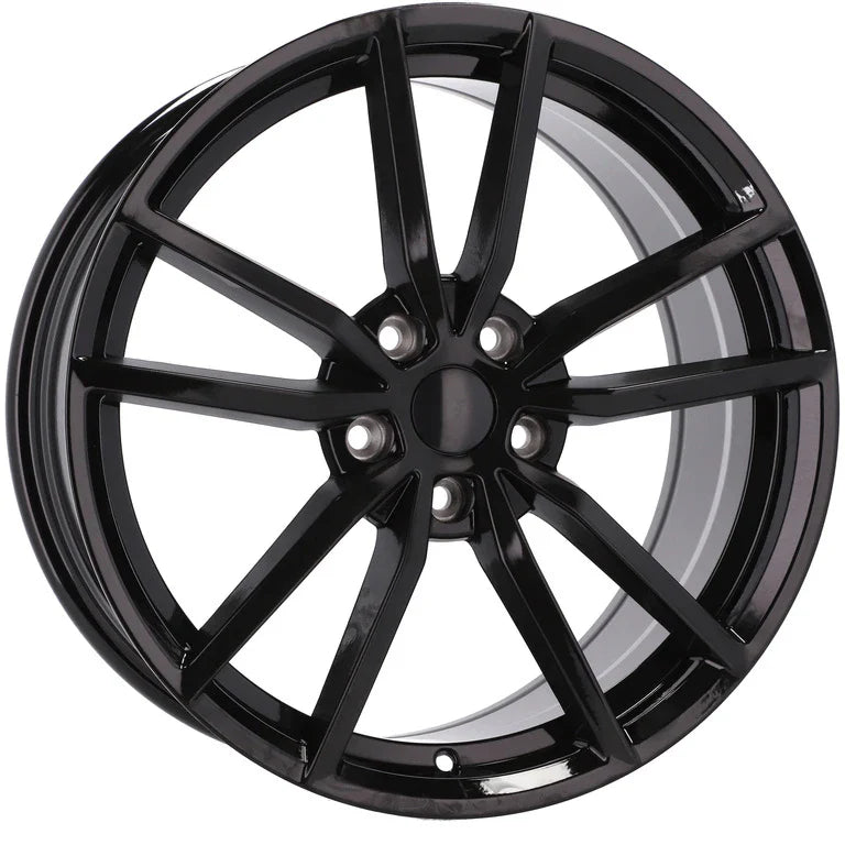 Alu kola pro Volkswagen BK864 7.5x18 5x112 ET51 57.1 Black Half Matt | Wheelsup.cz