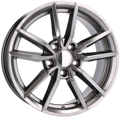 Alu kola pro Volkswagen BK864 8x19 5x112 ET45 57.1 Hyper Black | Wheelsup.cz