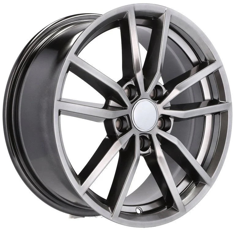 Alu kola pro Volkswagen BK864 8x19 5x112 ET45 57.1 Hyper Black | Wheelsup.cz