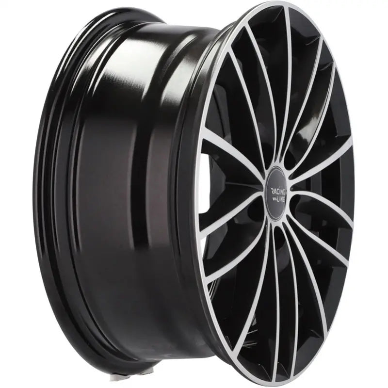 Alu kola Racing Line BK926 6.5x15 5x100 ET40 57.1 Black Polished