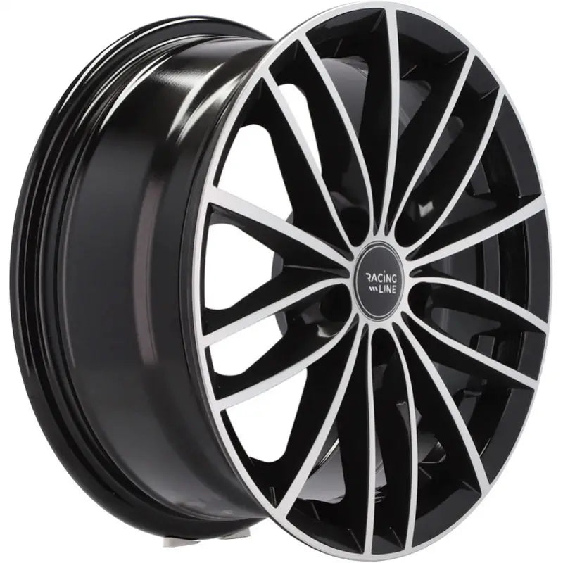 Alu kola Racing Line BK926 6.5x15 5x100 ET40 57.1 Black Polished