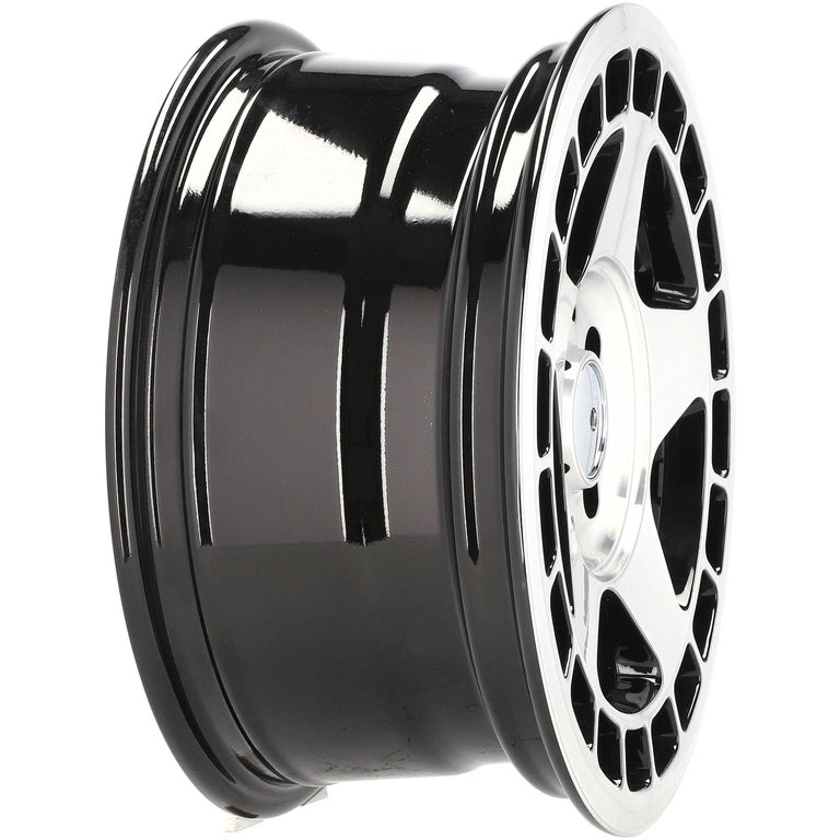 Alu kola Racing Line BK927 7x15 4x100 ET24 57.1 Black Polished | Wheelsup.cz