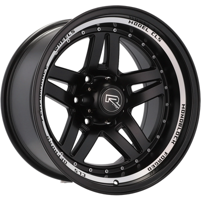 Alufælge til Offroad / SUV / 4x4 BK936 10x15 5x139.7 ET-44 110.1 Sort