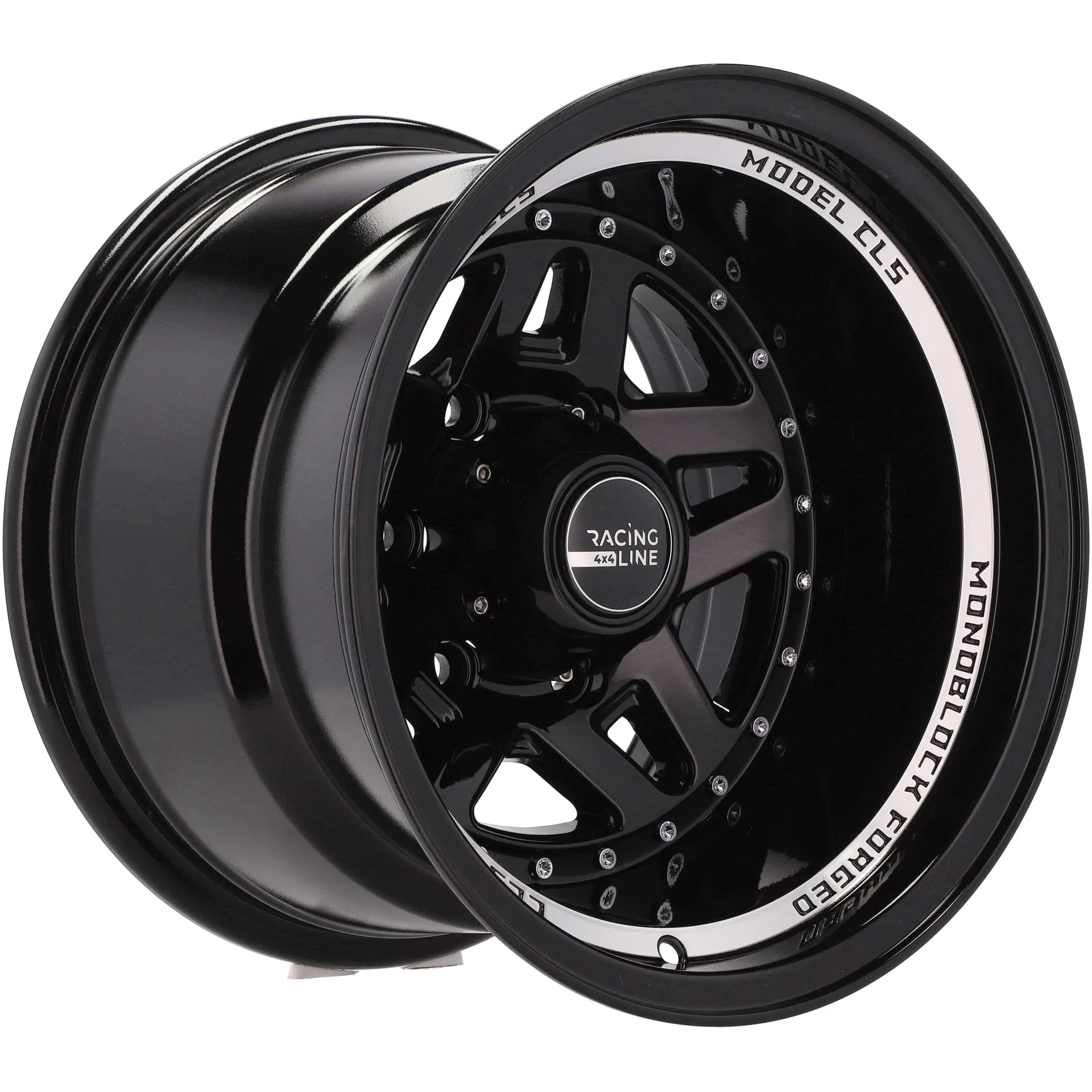 Alu kola pro Offroad BK936 10x15 5x139.7 ET-44 110.1 Black Polished | Wheelsup.cz