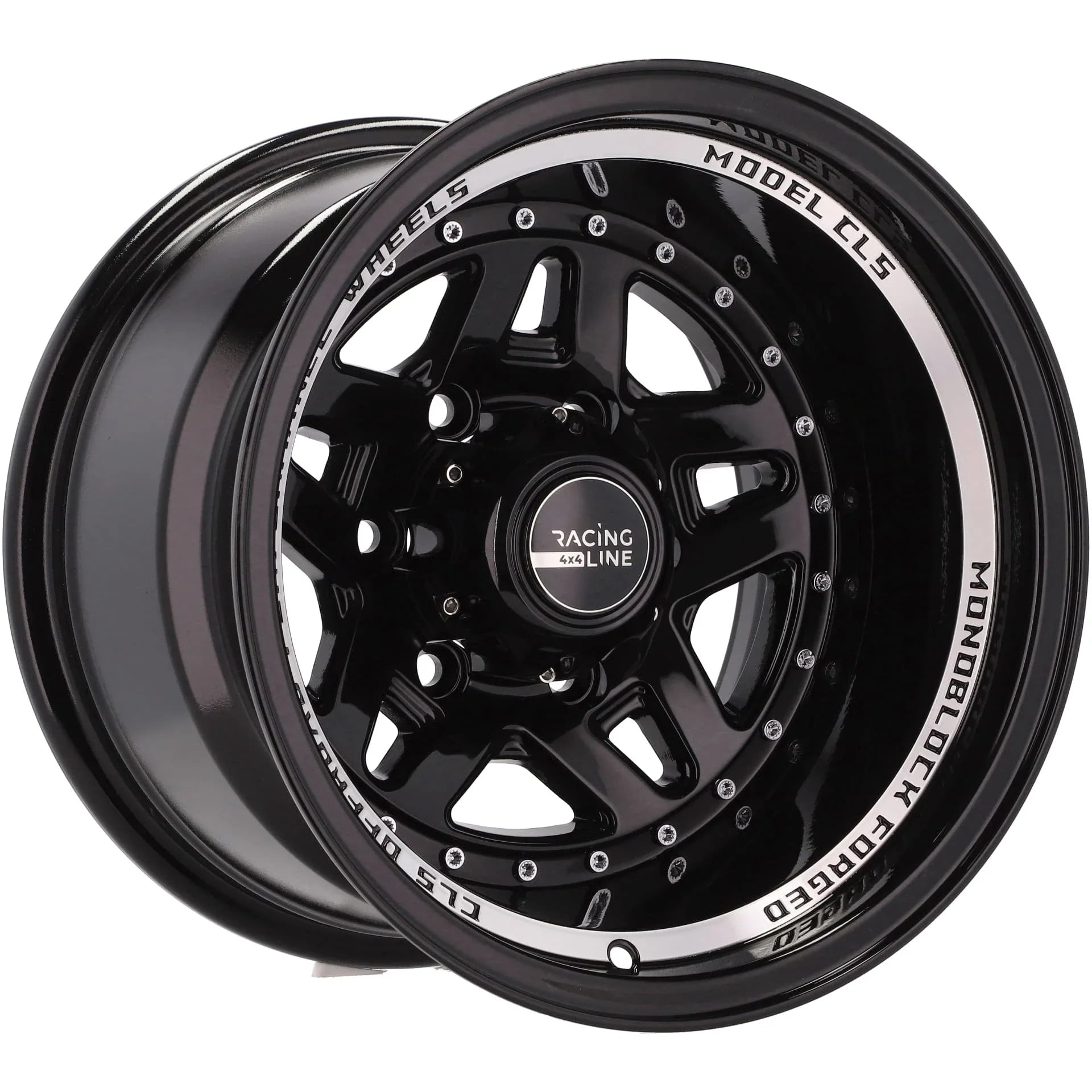 Alu kola pro Offroad BK936 10x15 6x139.7 ET-44 110.1 Black Polished | Wheelsup.cz