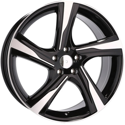 Alu kola pro Volvo BY115 7.5x18 5x108 ET49 63.4 Black Polished | Wheelsup.cz