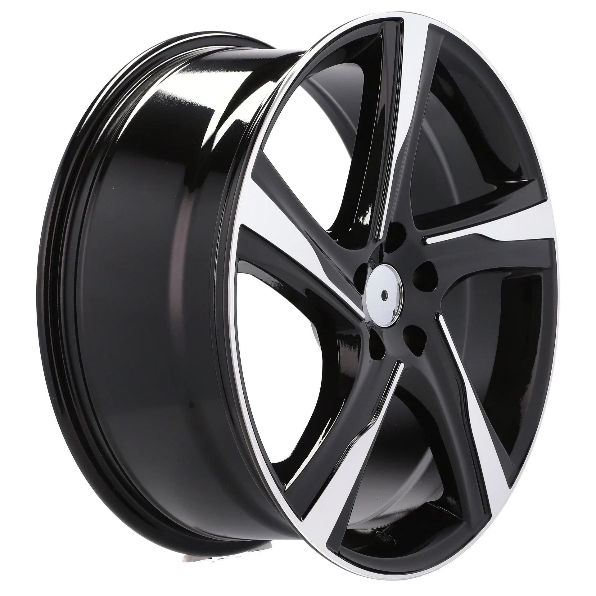 Alu kola pro Volvo BY115 7.5x18 5x108 ET49 63.4 Black Polished | Wheelsup.cz