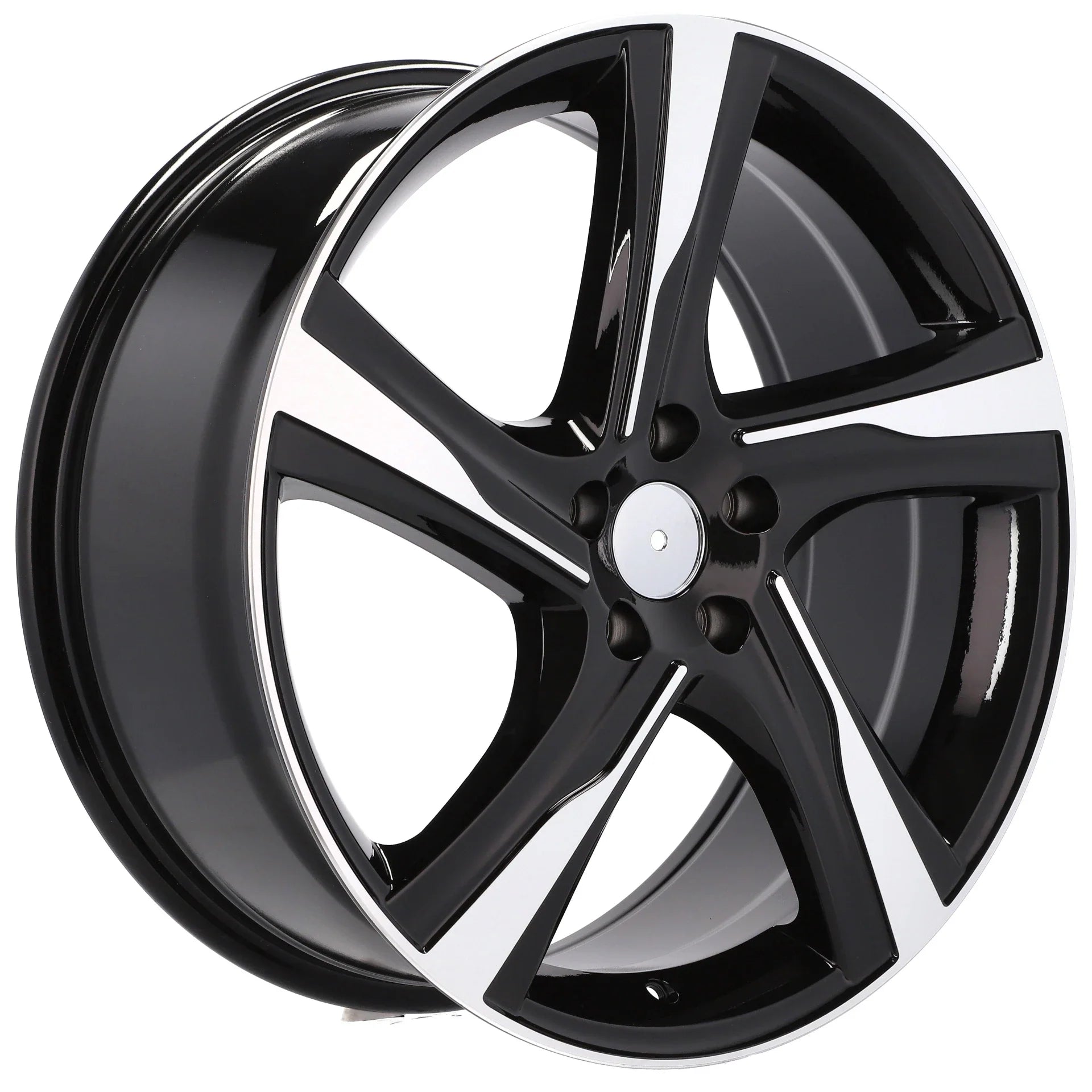Alu kola pro Volvo BY115 7.5x18 5x108 ET49 63.4 Black Polished | Wheelsup.cz