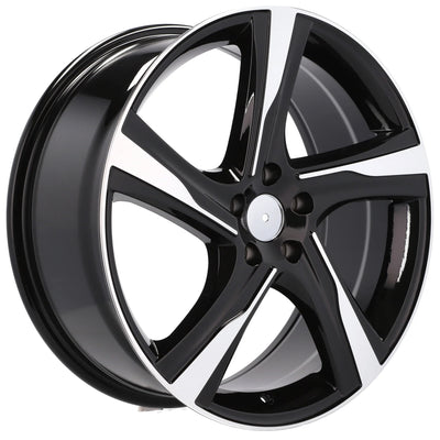 Alu kola pro Volvo BY115 7.5x18 5x108 ET49 63.4 Black Polished | Wheelsup.cz