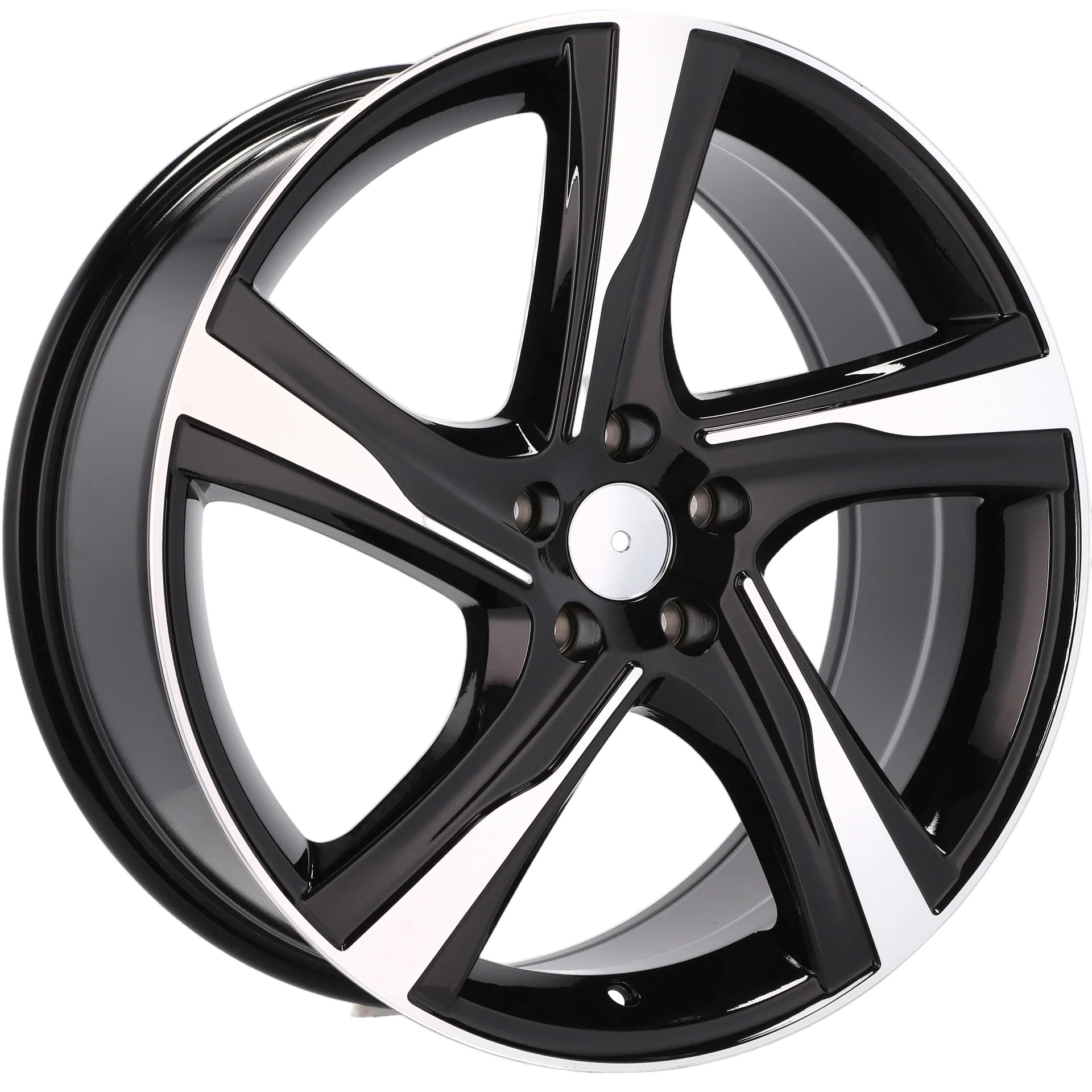 Alu kola pro Volvo BY115 7.5x18 5x108 ET49 63.4 Black Polished | Wheelsup.cz