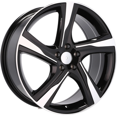 Alu kola pro Volvo BY115 7.5x18 5x108 ET49 63.4 Black Polished | Wheelsup.cz