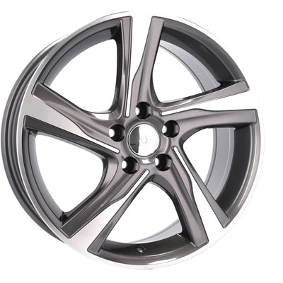 Alu kola pro Volvo BY115 7.5x18 5x108 ET49 63.4 Grey Polished | Wheelsup.cz
