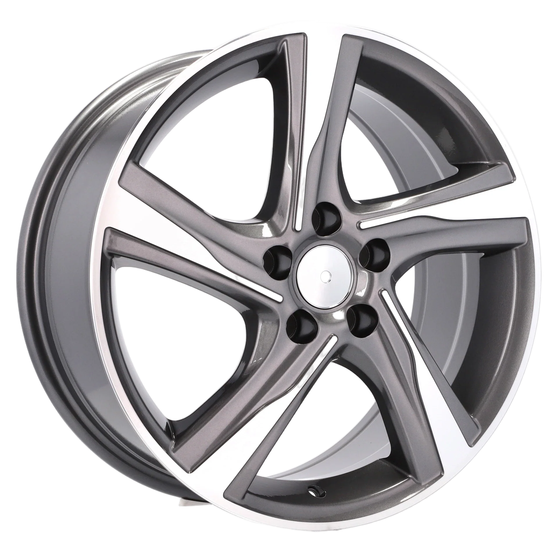 Alu kola pro Volvo BY115 7.5x17 5x108 ET50 63.4 Grey Polished | Wheelsup.cz