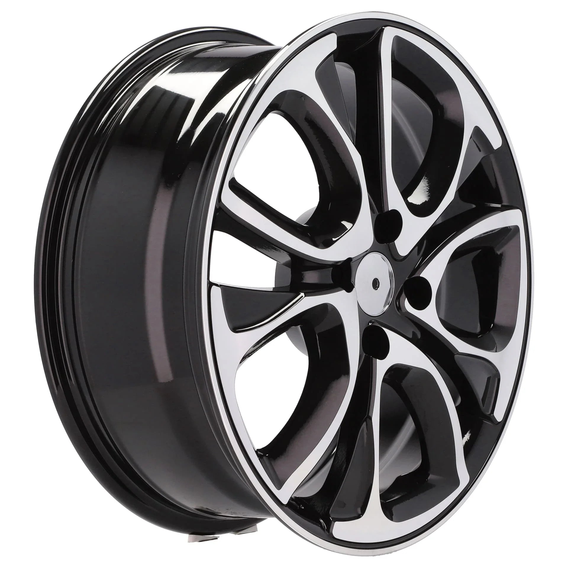 Alu kola pro Citroen BY124 7x18 5x108 ET30 65.1 Black Polished | Wheelsup.cz