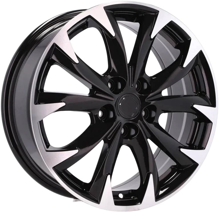 Alu kola pro Mazda BY177 7x19 5x114.3 ET50 67.1 Black Polished | Wheelsup.cz