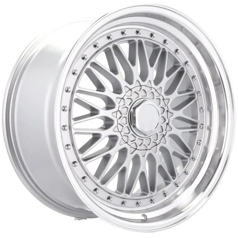 Alu kola Racing Line BY479 7.5x17 4x100 ET20 73.1 Silver & Polished Lip | Wheelsup.cz