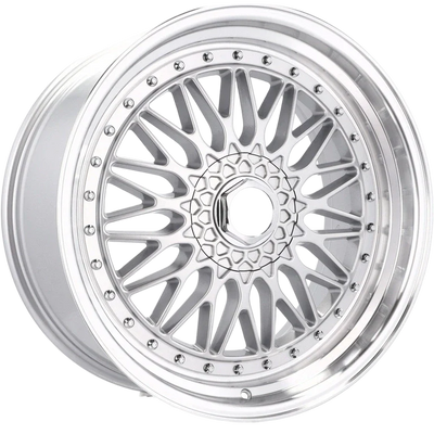 Alu kola Racing Line BY479 6.5x14 4x100 ET35 73.1 Silver & Polished Lip | Wheelsup.cz