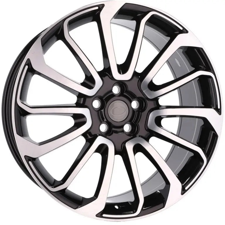 Alu kola pro Land Rover BY959 9.5x21 5x120 ET49 72.6 Black Polished | Wheelsup.cz