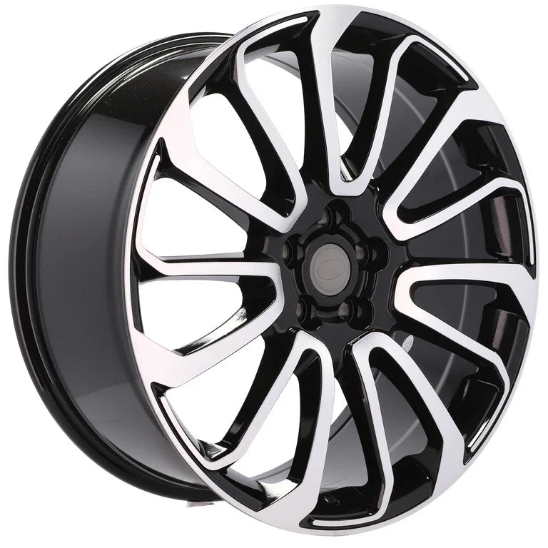 Alu kola pro Land Rover BY959 9.5x20 5x120 ET49 72.6 Black Polished | Wheelsup.cz
