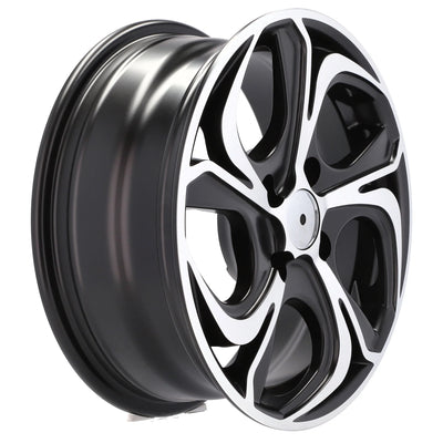 Alu kola Racing Line BY980 6.5x15 4x108 ET22 65.1 Black Polished | Wheelsup.cz