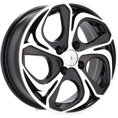 Alu kola Racing Line BY980 6.5x15 4x108 ET22 65.1 Black Polished | Wheelsup.cz