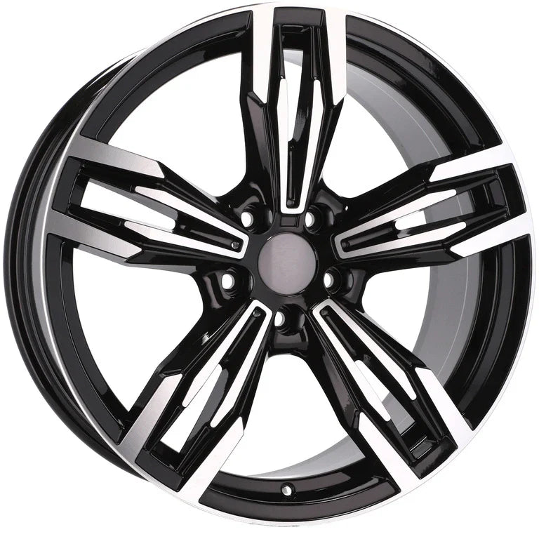 Alu kola pro BMW BY983 8.5x18 5x120 ET20 74.1 Black Polished | Wheelsup.cz