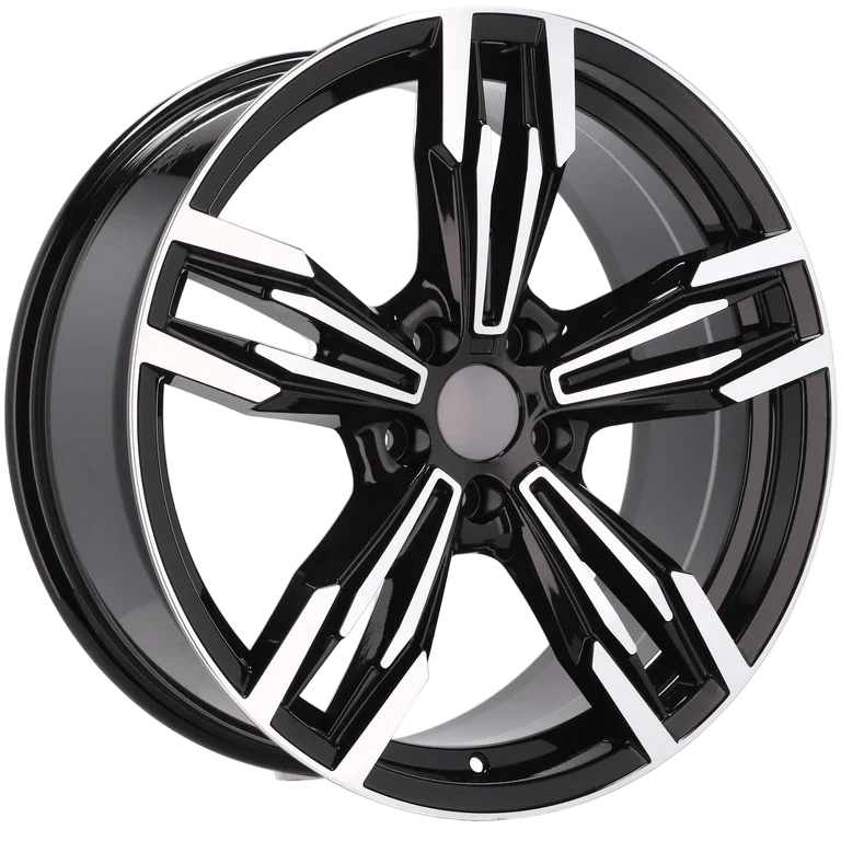 Alu kola pro BMW BY983 9.5x19 5x120 ET38 72.6 Black Polished | Wheelsup.cz