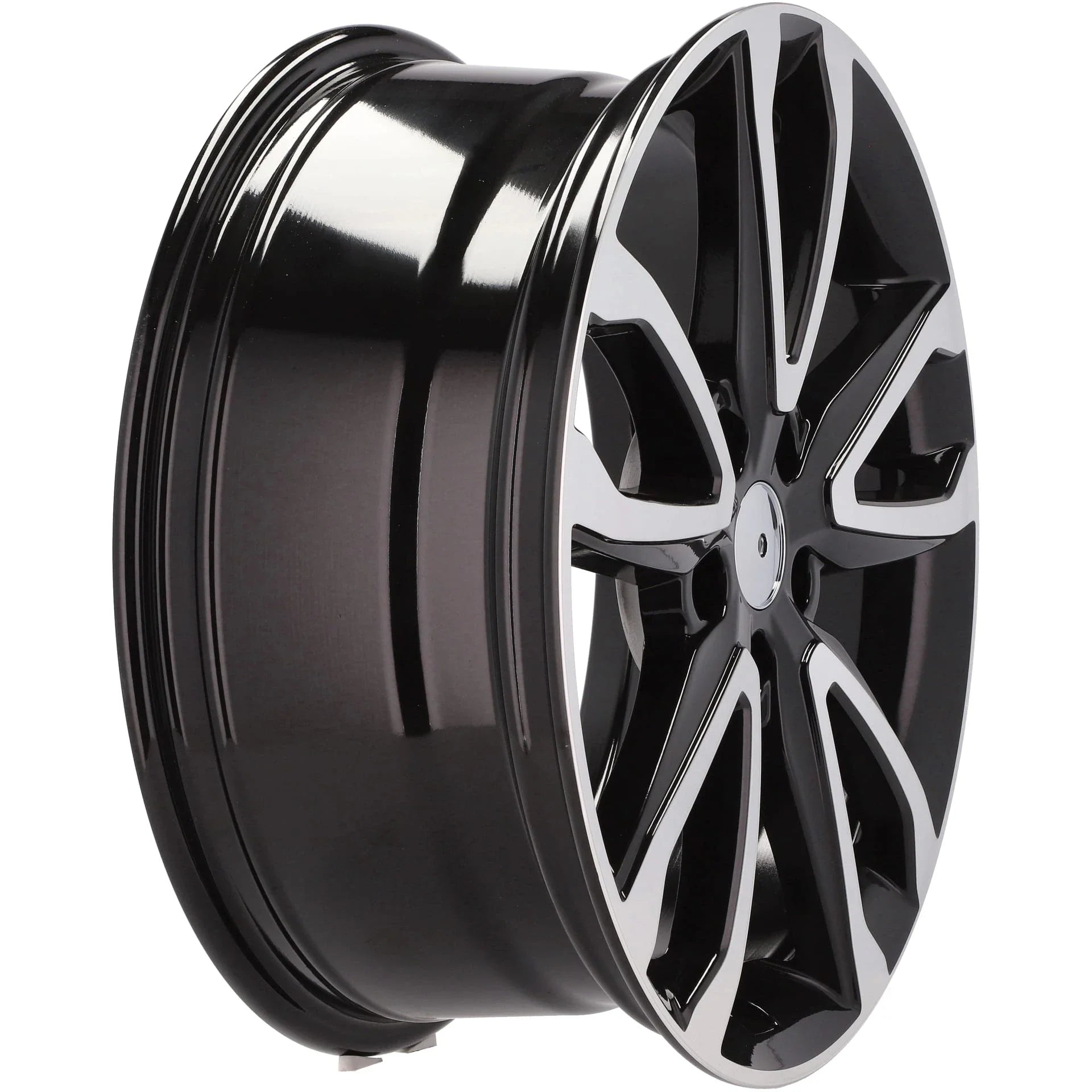 Alu kola Racing Line BY994 7.5x18 5x114.3 ET49.5 67.1 Black Polished | Wheelsup.cz