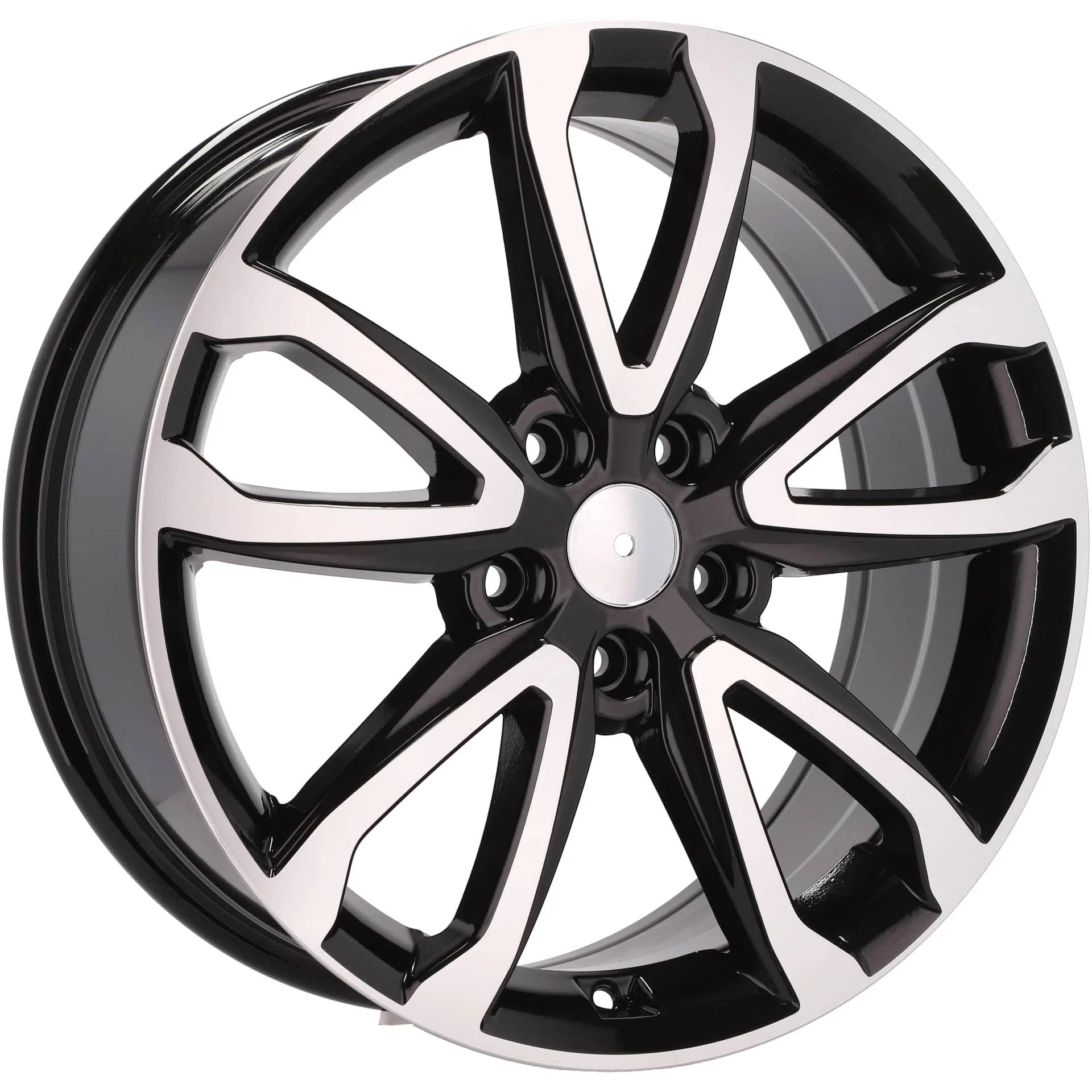 Alu kola Racing Line BY994 7.5x18 5x114.3 ET49.5 67.1 Black Polished | Wheelsup.cz