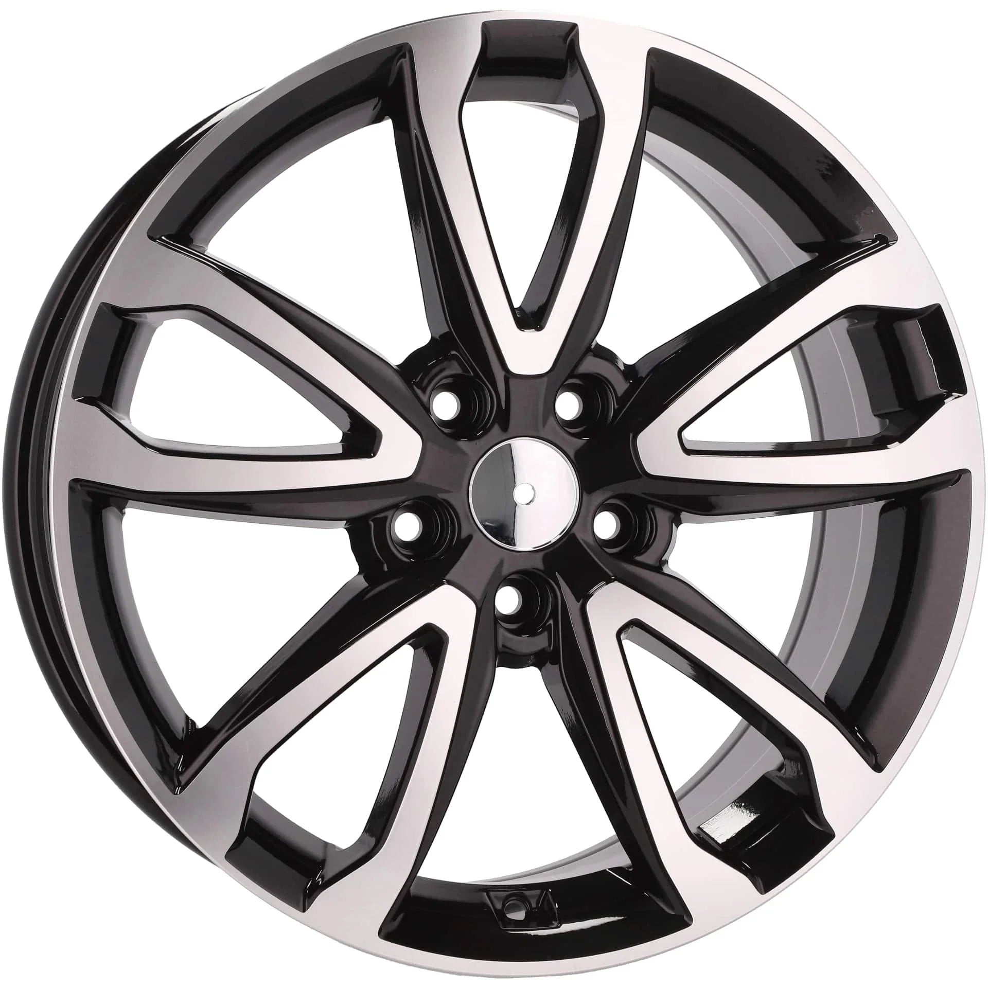 Alu kola Racing Line BY994 7.5x18 5x114.3 ET49.5 67.1 Black Polished | Wheelsup.cz
