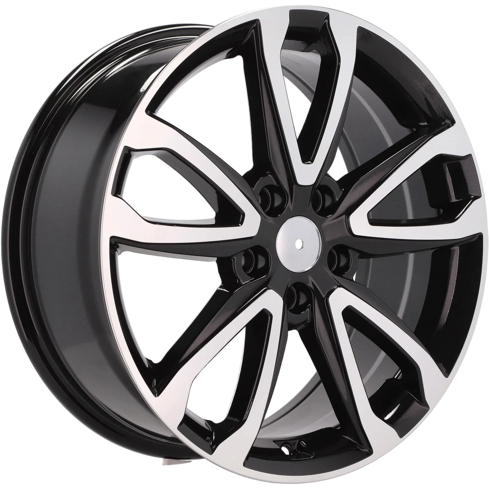 Alu kola Racing Line BY994 7.5x18 5x114.3 ET49.5 67.1 Black Polished | Wheelsup.cz