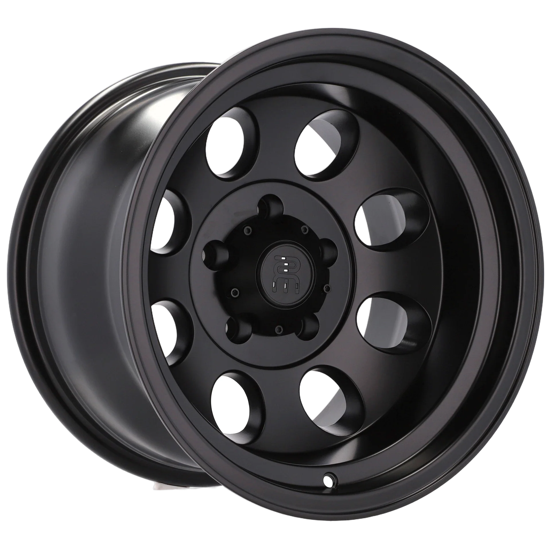 Alu kola pro Offroad BY997 8x16 5x114.3 ET-25 83.1 Black Half Matt | Wheelsup.cz
