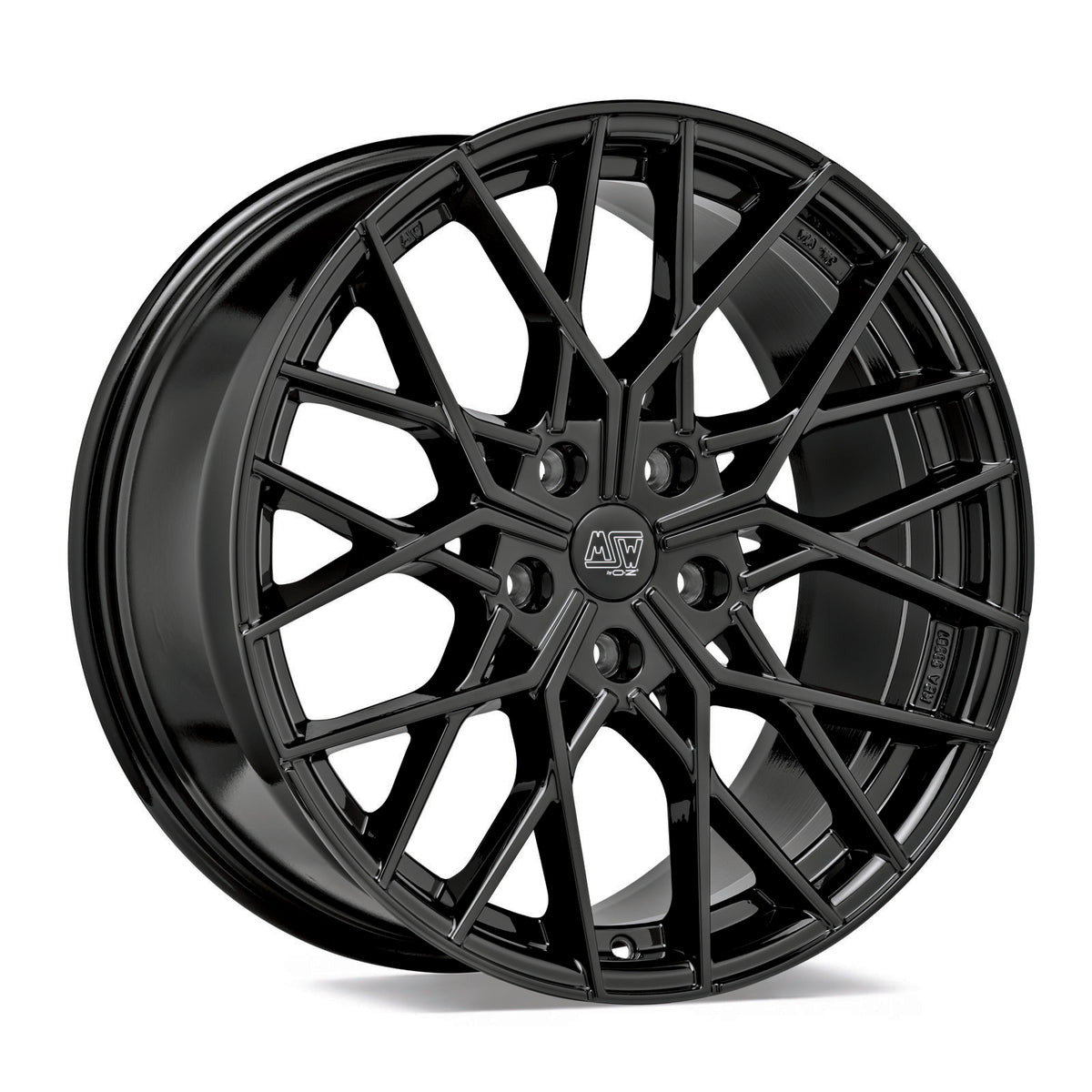Alu kola MSW 74 8.5x19 5x112 ET26.1 66.6 černá