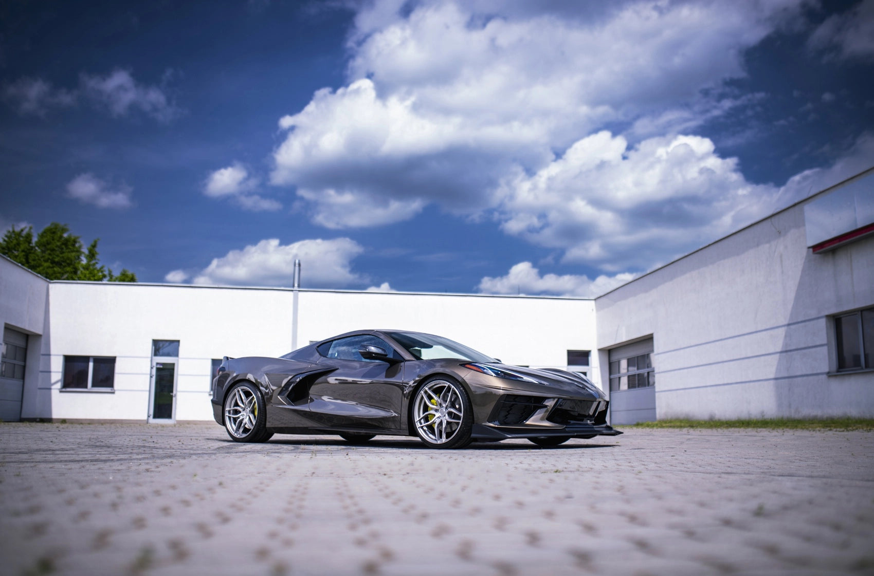 Alu kola Chevrolet Corvette Concaver CVR3 Brushed Titanium 863 1130