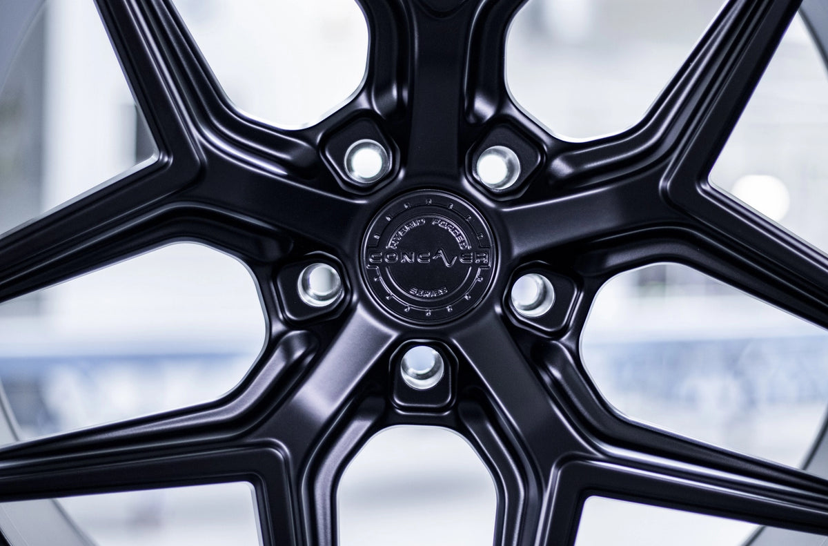 Alu kola Concaver CVR2 Matt Black 1085 4735