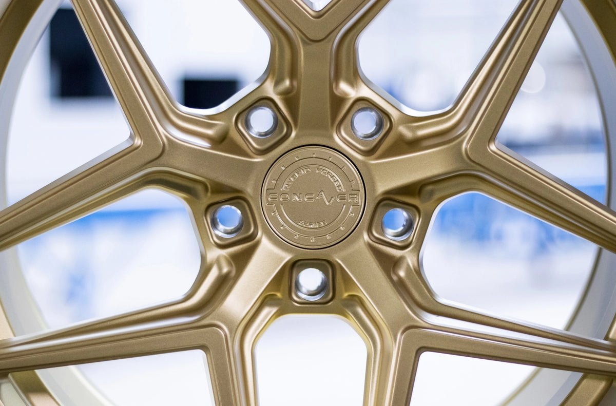 Alu kola Concaver CVR2 Matt Gold 1102 15360