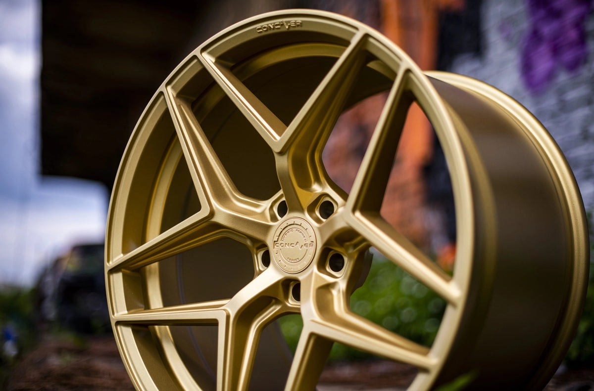 Alu kola Concaver CVR2 Matt Gold 917 6559