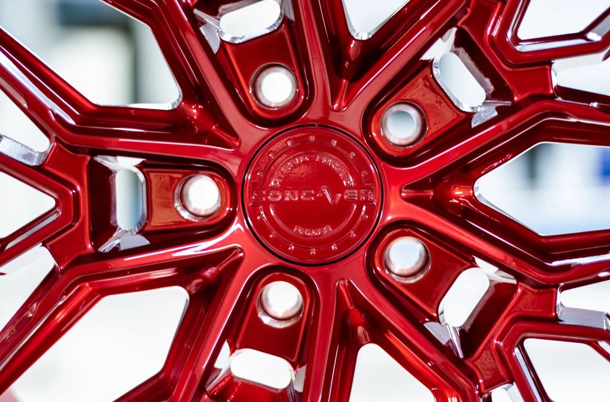 Alu kola Concaver CVR6 Gloss Candy Apple Red 1299 5234