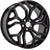 Alu kola pro Land Rover D1419 8x20 5x108 ET45 63.4 Black