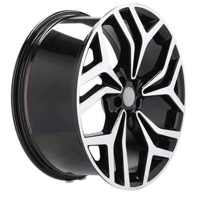Alu kola pro Land Rover D1419 8x20 5x108 ET40 63.4 Black Polished | Wheelsup.cz