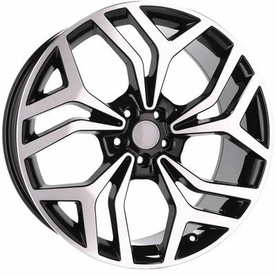 Alu kola pro Land Rover D1419 8x20 5x108 ET40 63.4 Black Polished | Wheelsup.cz
