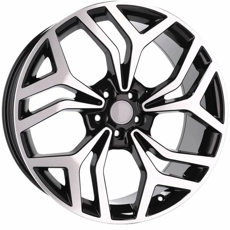 Alu kola pro Land Rover D1419 8x20 5x108 ET40 63.4 Black Polished | Wheelsup.cz