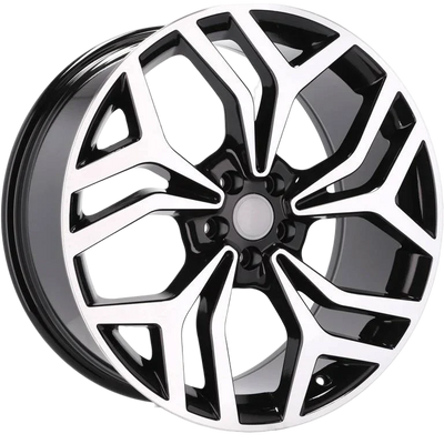 Alu kola pro Land Rover D1419 8x20 5x108 ET40 63.4 Black Polished | Wheelsup.cz
