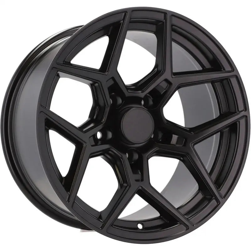 Alu kola pro Offroad D1446 9x17 5x127 ET0 78.1 Black Half Matt
